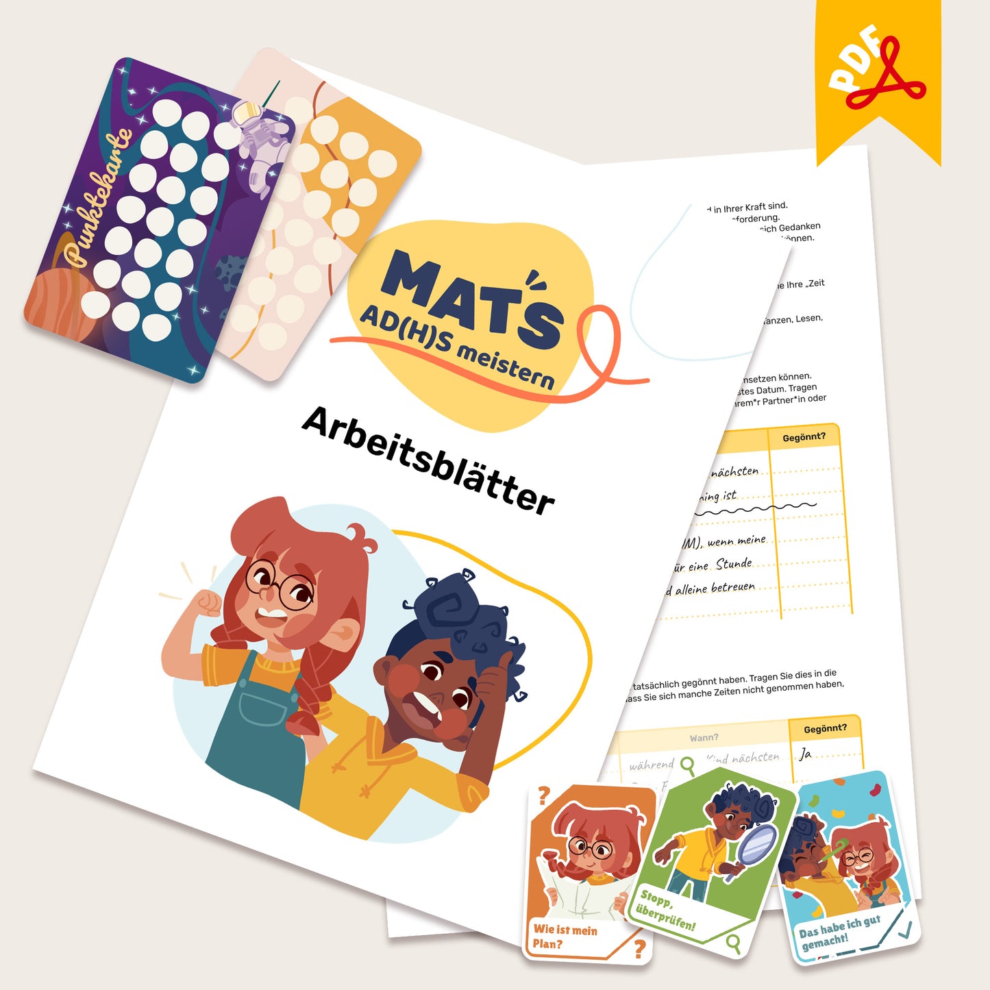 MATS Arbeitsblätter PDF