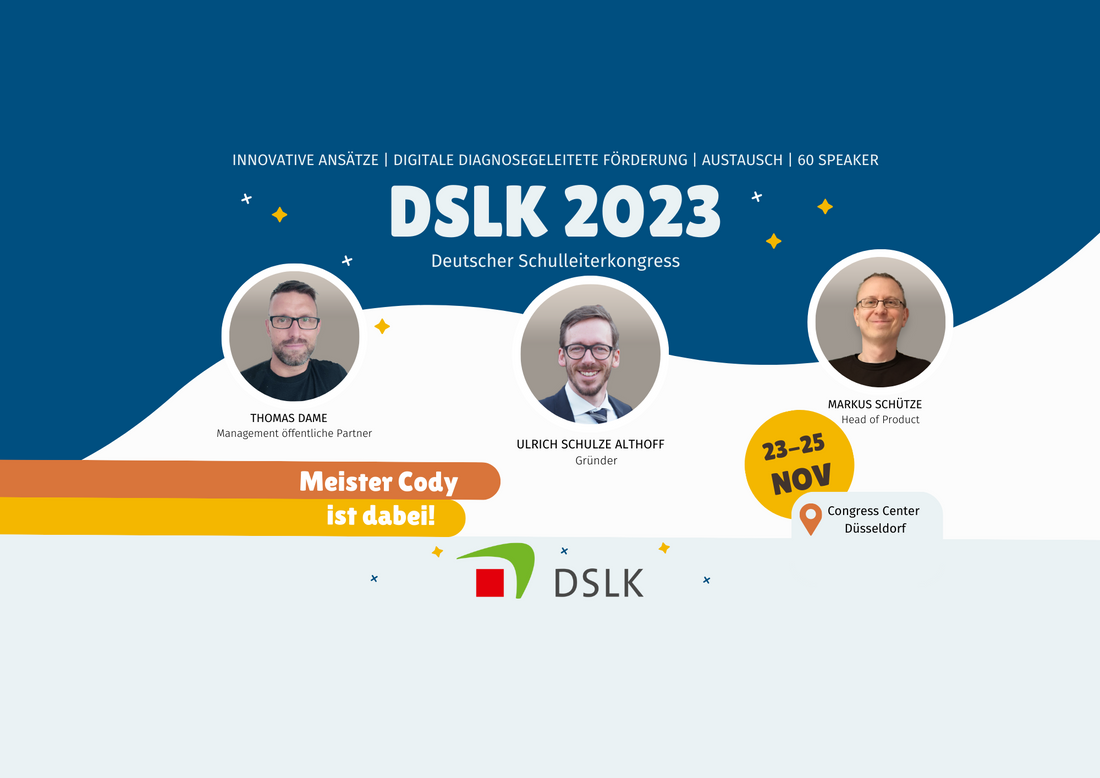 Meister Cody als Kooperationspartner beim DSLK 2023