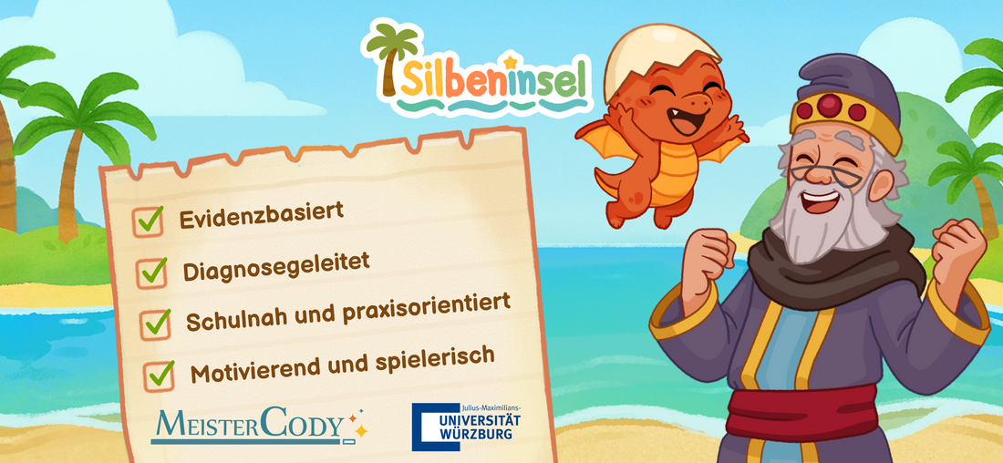 Neu bei Meister Cody: Die Leseförderung Silbeninsel