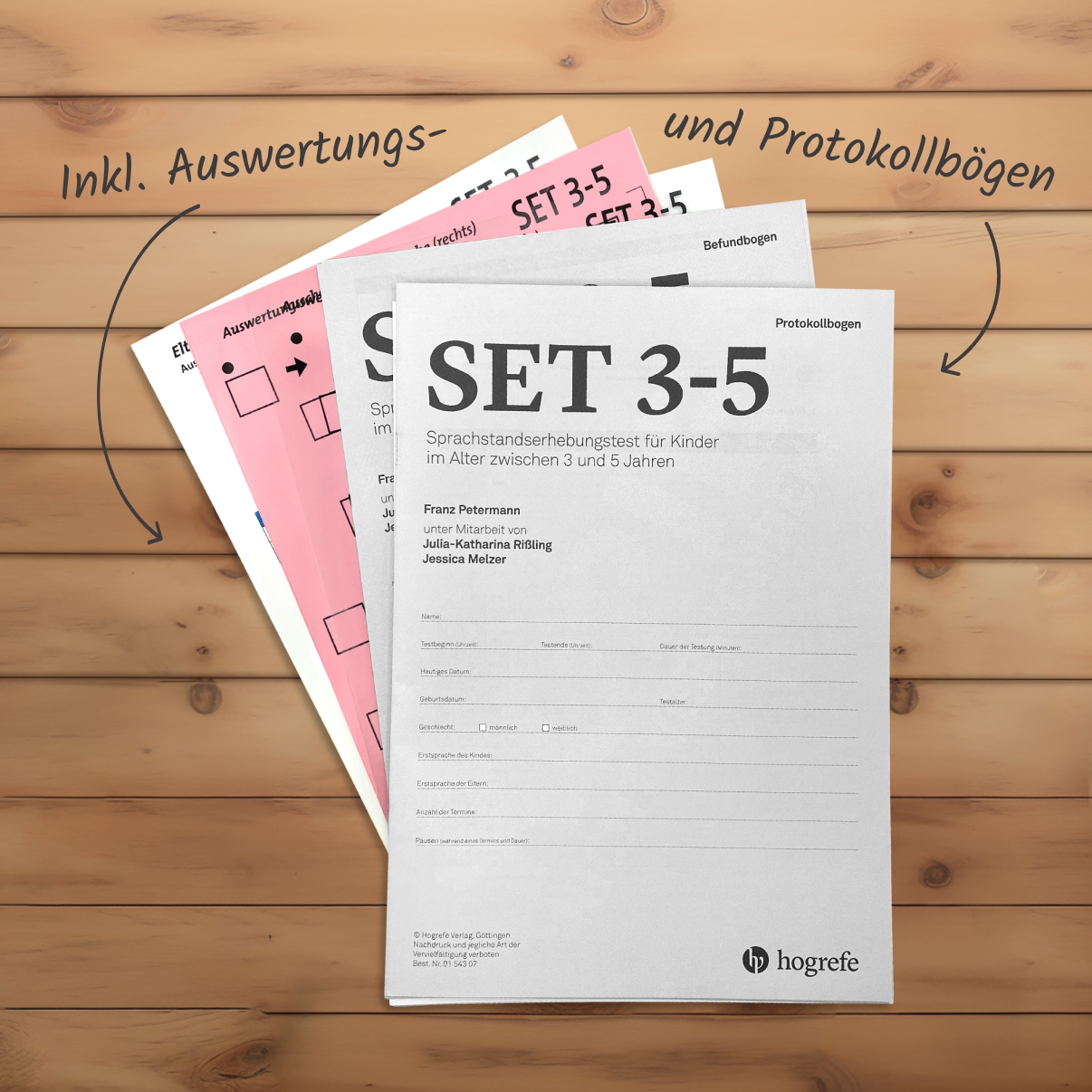 SET 3-5: Entwicklungsstandgerechte Sprachstandbeurteilung für Vorschulkinder