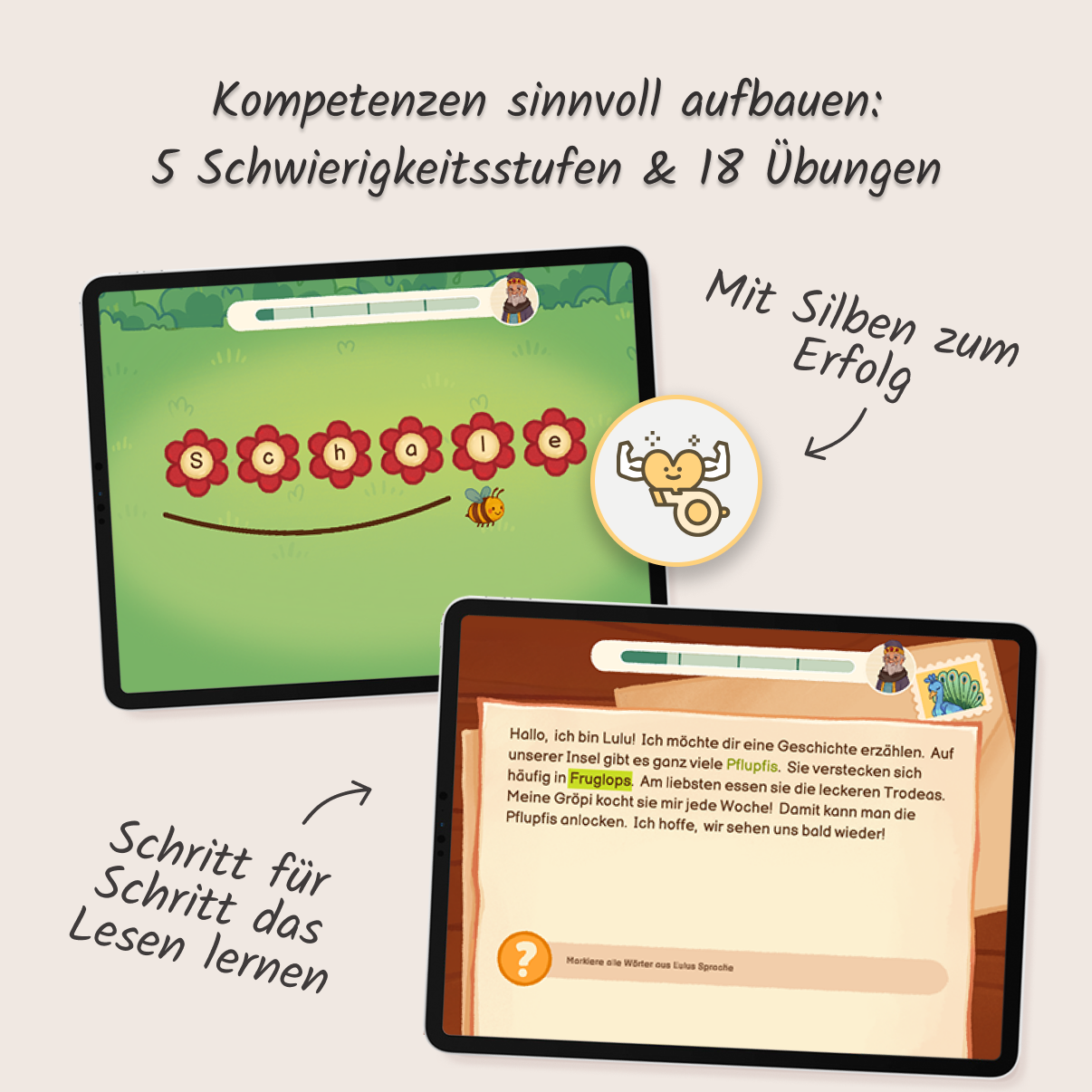 Silbeninsel – Mit Silben sicher lesen lernen